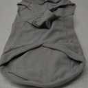 EXPAWLORER Dog Hoodie Fleece Sweater Vest, Hooded Dog Sweatshirt Fall Winter Pet Clothes with Leash Hole, Sleeveless Warm Cozy Puppy Clothing for Cat Small Medium Large Dogs Girl Boy, Grey XXL