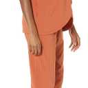 Amazon Essentials Womens Cotton Modal Maternity and Nursing Sleepwear Pajama Set (X-Small, Terracotta)
