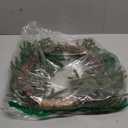 Dingion Norfolk Pine Christmas Wreath for Front Door 11.8 in Christmas Kitchen Cabinet Norfolk Pine Wreath Mini Artificial Farmhouse Rustic Xmas Decor for Window Fireplace Wall Decor