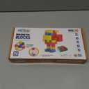 Magnetic Blocks,1.42 inch 32pcs Large Magnetic Building Block for Toddlers 3 4 5 6 7 8 Year Old Boys Girls Color Magnet Cubes Learning Toys for Kids 1-3 Sensory Toys Age 4-8 Christmas Birthday Gifts