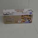 bella 2 Slice Slim Toaster, Fits-anywhere Kitchenware, 6 Setting Shade Control with Reheat & Cancel Buttons, Removable Crumb Tray, 10 Long Slot, Anti Jam & Auto Shutoff, 900 Watt, Oatmilk