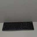 Logitech K270 Wireless Keyboard, USB Unifying Receiver, Black