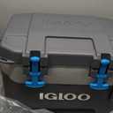 Igloo BMX Cooler | Insulated Hard Shell Ice Chest (25 QT, Gray Blue)