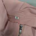 Women's Sleeveless Tank Tops Zipper V-Neck Halter Double Lined Girls Casual Basic Crop Tops（M,Lotus Pink）
