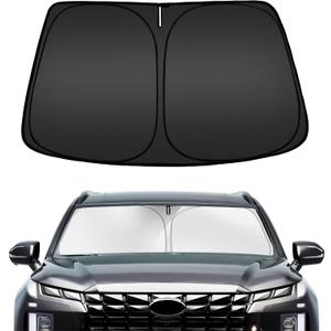ARISMOTOR Windshield Sun Shade for Hyun-dai Palisade 2020-2025 2026, Custom Fit Foldable Front Window Sunshade Sun Visor Protector, Block UV Rays Keep Your Car Cooler