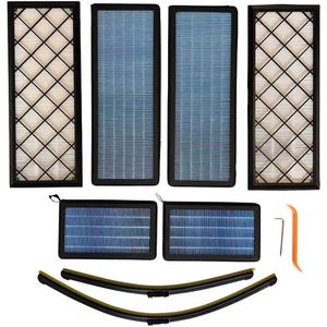 Tesla Model Y Cabin Air Filter Set, 6-Pack HEPA and Mesh Filters, 2 windshield wipers, 2020-2025 Compatible, OEM Fit