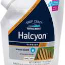 TotalBoat Halcyon Marine Varnish - Water Based Polyurethane Wood Finish for Interior and Exterior Use (Clear Satin, Pint)
