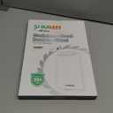 Stainless Steel Cutting Board for Kitchen, 2-in-1 Double-Sided Chopping Board, Food Grade Stainless Steel/PP, Easy to Clean, Large Size, Non-Slip, 16x11 (Silver)