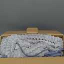 Westinghouse Heated Throw Blanket, Soft Flannel Sherpa Electric Throw with 6 Heating Levels & 2-10 Hours Auto Shut Off, Fast Heating & ETL Certification, Machine Washable, 50x60 Inch, Light Grey