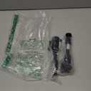 METOWARE Trailer Hitch Locks Receiver Lock Keyed Alike Fits Class III IV 2" 2-1/2" Receiver with 5/8" Dia 3-1/2 Long Pin and Anti-Rattle Rubber O-Rings, for Trailer Truck Car Boat (2 Pack) (Black)