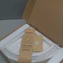 Forbena Corner Bathroom Counter Organizer, 2 Tier Bathroom Organizer Countertop, Small Bathroom Sink Top Trays Corner Shelf Stand for Makeup Vanity Perfume Skincare Decor Storage (White and Gold)