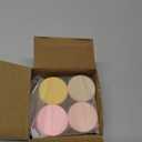 Maxcheck 8 Pcs Travel Containers for Toiletries 0.68 Oz/20 ml Small Silicone Cream Jar with Lid Mini Leakproof Lotion Jar Refillable Travel Cosmetic Container for Face Body Skin Cream (Novel Color)