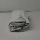 OLANLY Memory Foam Bath Mat 40x32, Ultra Soft and Absorbent Bathroom Rugs, Machine Washable, Comfortable Bath Carpet for Bathroom Floor, Tub and Shower, White