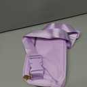 Birthday Gifts Easter Basket Stuffers for Girls, 4 5 6 7 8 9 10 11 12 13 14 Year Old Girl Gifts for Teens Sister Her, Initial Fanny Pack Belt Bag Crossbody Bag Trendy Stuff for Girls (Lavender, A)