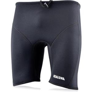 Wetsuit Shorts Neoprene Men 3mm Buoyancy Swim Pants Adult Women Sweat Wet Suit Trunks Jammers Keep Warm Water Sport Aerobics for Swimming Surfing Snorkeling Diving Kayaking Scuba (XX-Large)