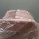 HEGGCOOE Dog Car Seat for Small Medium Dogs, Memory Foam Puppy Dog Booster Seat with Thick Cushion for Dogs Under 35lbs, Detachable Washable Pet Car Seat Travel Bed with Storage Pockets,2 Safety Belts (Pink)