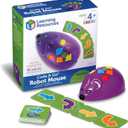 Learning Resources Code & Go Robot Mouse - Toddler STEM Toys, Pet Programmable Games, Screen Free Activities, Robotics Preschool and School, Gifts for Girls And Boys