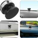 Garneck Magnetic Car Phone Holder for Dashboard: Suction-Cup Cell Phone Holder with 360° Adjustable Head Universal Smartphones Stand, Easy Installation
