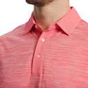 M MAELREG Golf Shirts for Men Dry Fit Short Sleeve Casual Performance Moisture Wicking Heather Pique Collared Polo Shirts (L)