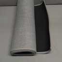 chakme Bathroom Rugs Mat 59x17, Ultra Thin Non Slip Bath Rug Runner Quick Dry Absorbent Bath Mat for Bathroom Floor, (Light Grey, 59"x17")