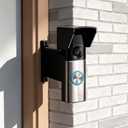 Doorbell Mount Compatible with Ring Wired Doorbell Pro 3rd Gen 4K/ Plus 2nd Gen 2K, Extends Doorbell Mount for Brick Wall, Better Visibility and Angle (Hooded, 3-1/2")
