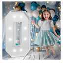 Marquee Letters 3 Feet Tall, Cool White Light Up O, Large Marquee Letter for Birthday Anniversary Graduation Party Decoration, LOVE Letters for Wedding (DIY Kits)