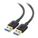 Cable Matters 5Gbps Long USB 3.0 Cable - 10ft, Male to Male USBA to USBA Cable, USB Cord, Black