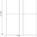 Diameter 150 mm Pipe Connector for Ventilation Pipe, Exhaust Duct, Exhaust Duct, with Check Valve, Made of galvanised Steel (6'')
