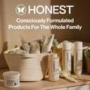 The Honest Company Comfort Dry Overnight Diapers, Up to 12 Hours Protection, Hypoallergenic, Cozy Cloud + Star Signs, Club Box Size 3 (1628 lbs), 52 Count
