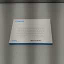 Emetok Wireless Keyboard for Tablet, iPad, iOS, Android, Windows, Rechargeable Mini Bluetooth Keyboard, Portable Size Ultra-Slim Design, Speedier Response/Comfortable Typing, Pink