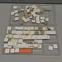 GATERON Dune Low Profile Keycaps, Nature Series PBT Keycaps 135 Keys Set Custom Keycap Set, Universal Compatiability for 100%, 75%, 65%, 60% Low Profile MX Mechanical Magnetic Gaming Keyboard (Dune)