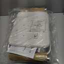 Medline Shower Chair for Elderly, Seniors, Adults & Disabled - Heavy Duty Shower Seat with Padded Arms and Back for Inside Shower, Adjustable Height Bath Stool for Bathtub, 350 lb, Slip Resistant (White)