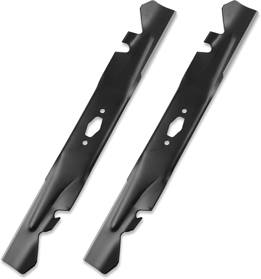 HQPASFY 742P05177A-X Lawn Mower Blades Compatible with Cub Ca det 42" Deck XT1-LT42 XT2-LT42 Tractors Ultima ZT1 ZT2 Zero Turn Mower, 490-110-C202 Mulching Blades Replaces CMXGZAM110202, 490-110-Y202