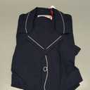Mens Cotton Gauze Pajama Set Lightweight Sleepwear XXL