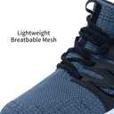 MEHOTO Mens Running Shoes Athletic Tennis Sneakers Lightweight Slip On Walking Shoes for Gym Jogging Workout Size7-13 (11, Greyblue)