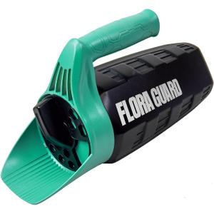 FLORA GUARD Hand Seed Spreader for Lawn, Adjustable Handheld Grass Seed & Fertilizer Spreader, Multipurpose Shaker for Salt, Ice Melt & Garden Seeding, Lightweight (30 oz)