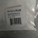 French Toast Girls' Fitted Short Sleeve Wrinkle-Resistant Oxford Shirt, White, 14.5 Plus