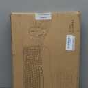 MEETION Ergonomic Keyboard and Mouse Wireless Combo, Wave Keys Natural Typing, 2.4G USB Receiver Wireless Keyboard with Wrist Rest, 4 Adjustable DPI Optical Mouse, Computer/Laptop/Windows/Mac, Black