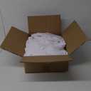 12Pack White Rectangle Tablecloths - 60x102 Inch Polyester Tablecloths for 6 Foot Tables, Wrinkle Resistant Washable Fabric White Table Clothes for Christmas, Wedding, Banquet, Party