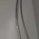 Adjustable Curved Shower Rod, 42-72 inches Extra Wide Shower Curtain Rod, Rust proof, Premium Stainless Steel, Curved Shower Curtain Rod for Bathroom, Need to Drill, Silver