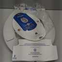 Mayfair Cameron Silver Toilet Seat, Non Slip Heavy Duty Wood, Easy Clean, Made in USA, Round
