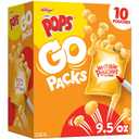 Kellogg's Corn Pops Go Packs Cereal, Kids Snacks, Lunch Snacks, Original, 9.5oz Box (10 Pouches)