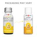 Ginger Rescue Shots by The Ginger People Energy Boosting, Caffeine Free Energy, Digestive Heath, Lemon & Cayenne Flavor, 2 Fl Oz (Pack of 12) (EXP 02/04/28)