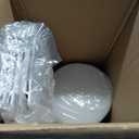 42 Inch Ceiling Fan with Lights and Remote Control, Quiet Modern Low Profile Fan Light with 6 Speeds, Dimmable LED, Reversible Blades for Bedroom Living Room Indoor/Outdoor, White