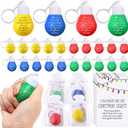Landical 24 Set Coworkers Christmas Gifts Bulk Employee Appreciation Gift for Staff Team Teacher Light Bulb Stress Ball Keychain (May You Be Proud)