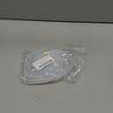 Frameless Soft Shower Door Sweep Seal Drip Rail, Glass Shower Silicone Door Seal Strip,Weatherproof Silicone Seal Fit for Glass (H Type, 10mm (3/8"))