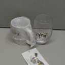 Rose Gold Coffee Mug Stemless Glass and Shot Glass Gift Set for Women Nurse Doctor Dentist Funny Before Patients After Patients Set with Gifted Package (Rose Gold) Set Of 3