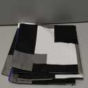 Royal Blue Throw Pillow Covers, 18x18 Inches Set of 2 Modern Abstract Geometric Pillowcase, Blue White Square Accent Cushion Case, Soft Pillow Cover for Couch Sofa Bedroom Living Room