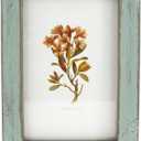 4x6 Inches Simple Rectangular Desktop Family Picture Photo Frame with Glass Front (Blue)