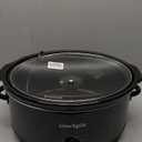 Crock-Pot 7 Quart Oval Manual Slow Cooker, Stainless Steel (SCV700-S-BR), Versatile Cookware for Large Families or Entertaining